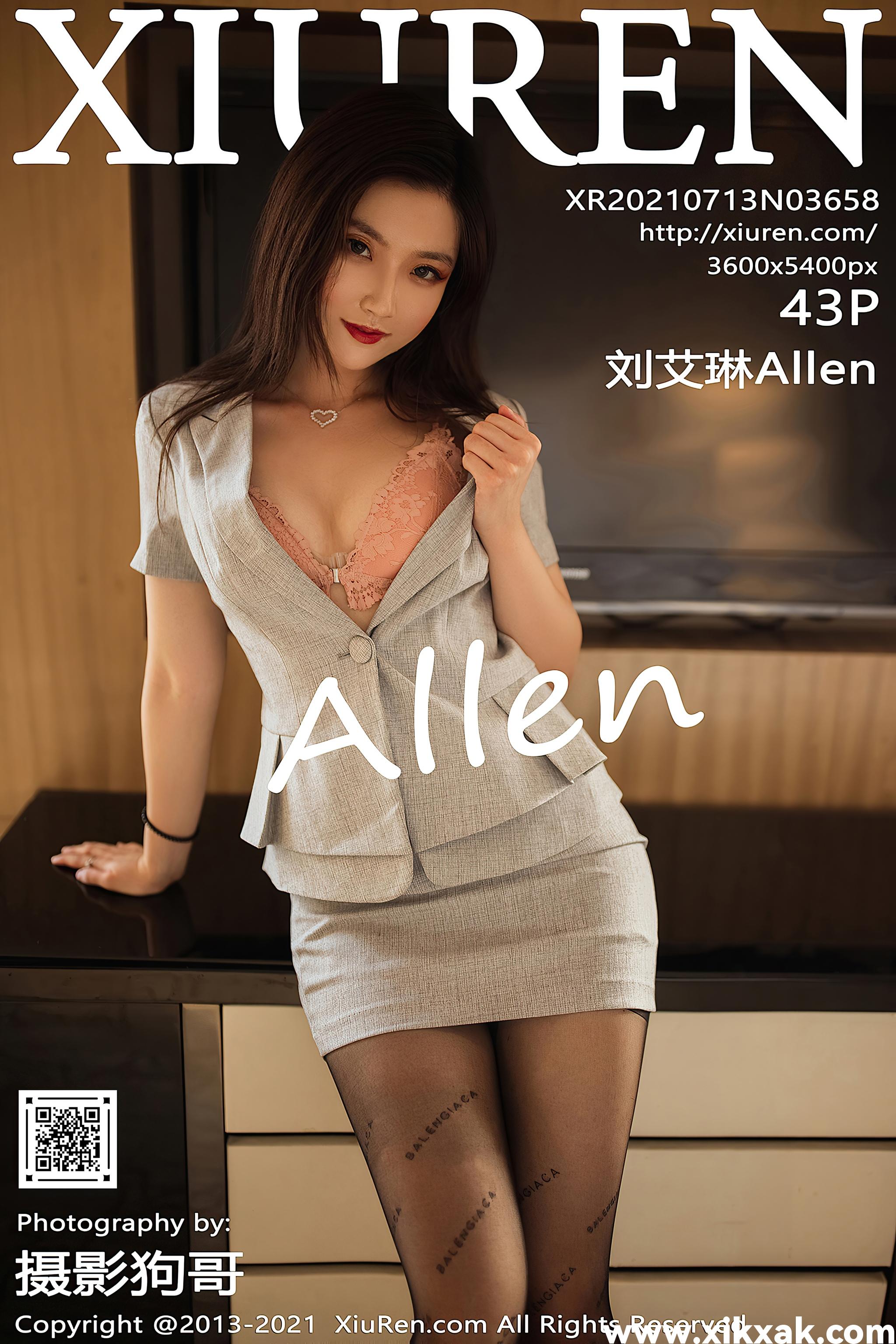 [Xiuren秀人网]2021.07.13 NO.3658 刘艾琳Allen[43 1P]